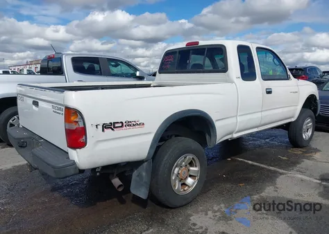 1999 Toyota Tacoma Prerunner V6 из США, поврежденный, VIN 4TASN92N0XZ551327